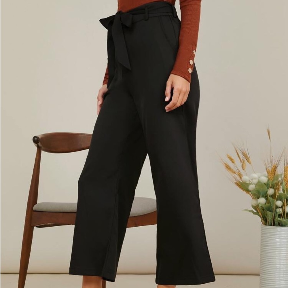 High waisted Black Dress Pants